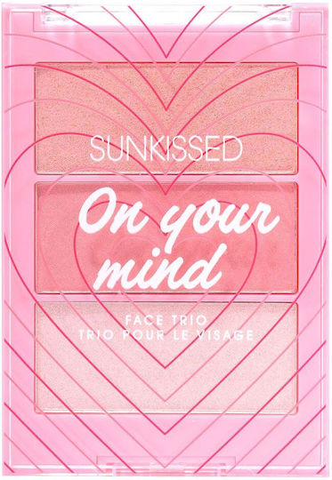Sunkissed Палитра За Лице Хайлайтер Sunkissed 11.1гр