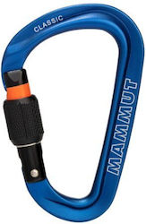 Carabinieră de siguranță Mammut Classic HMS cu șurub, albastră