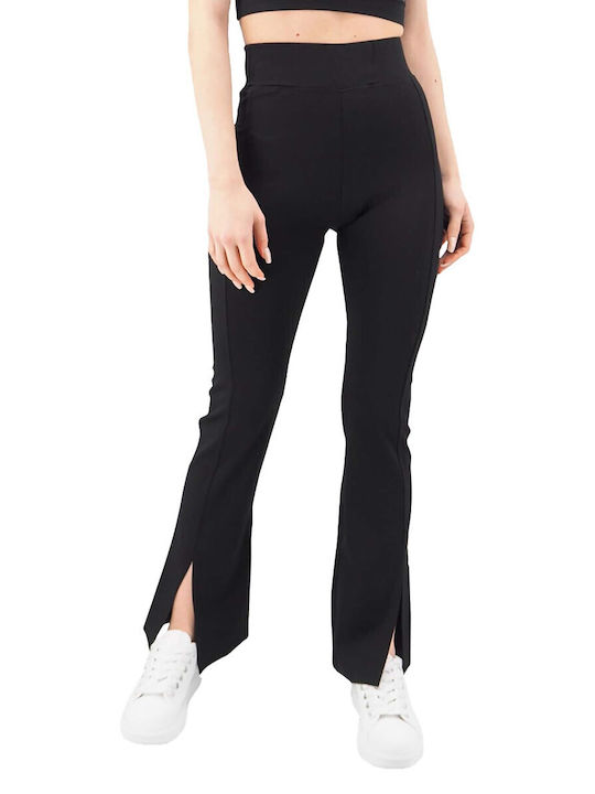 Hinnominate Frauen Lang Leggings Schwarz