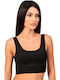Women's Bra with Light Padding Black
