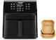 Cosori Premium II Chef Edition Air Fryer 6.2lt Μαύρο