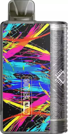 Aspire Gotek Nano Box Mod Kit 2ml με Ενσωματωμένη Μπαταρία 1000mAh Graffiti Black