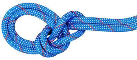 Mammut Dynamic Climbing Rope with Length 70m Blue