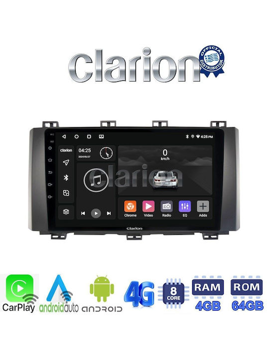 Clarion Ηχοσύστημα Αυτοκινήτου για Seat Ateca 2016 (Bluetooth/USB/WiFi/GPS/Apple-Carplay/Android-Auto) με Οθόνη Αφής 9"