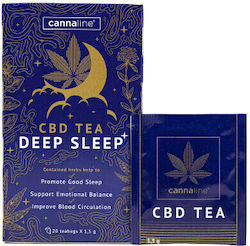 Cannaline Τσάι Κάνναβης CBD Tea-Deep Sleep 1.5gr