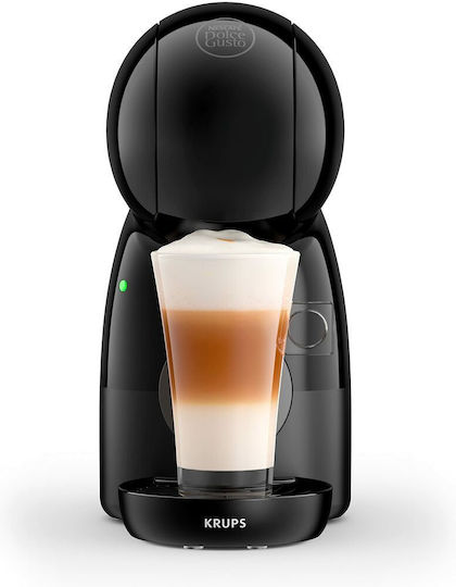 Krups Piccolo XS Καφετιέρα για Κάψουλες Dolce Gusto Πίεσης 15bar Μαύρη