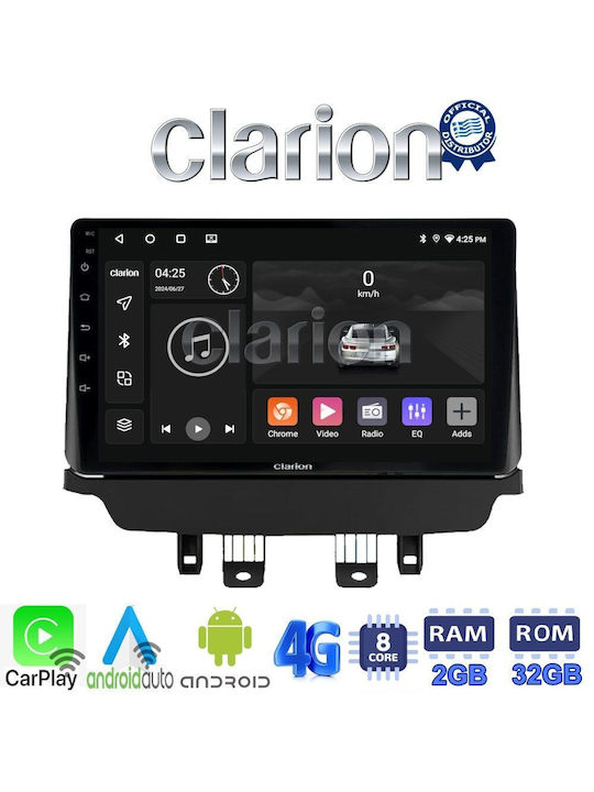 Clarion Автомобилна Аудио Система (Блутут/USB/WiFi/GPS/Apple-Carplay/Android-Auto) с Тъчскрийн 9"