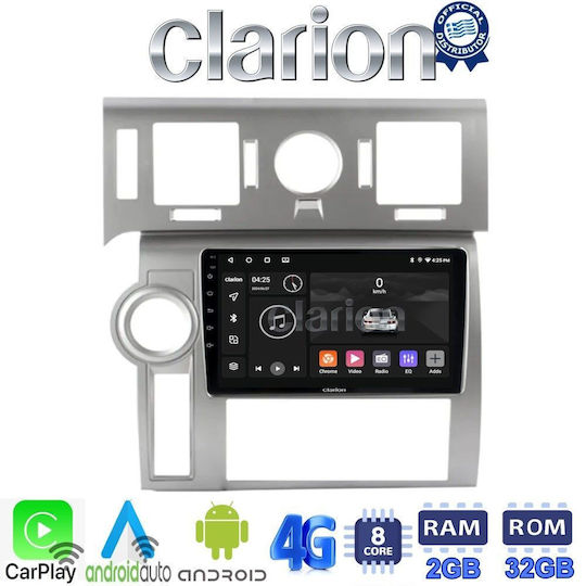 Clarion Auto-Audiosystem Hummer H2 2002 > 2010 (Bluetooth/USB/WiFi/GPS/Apple-Carplay/Android-Auto) mit Touchscreen 9"