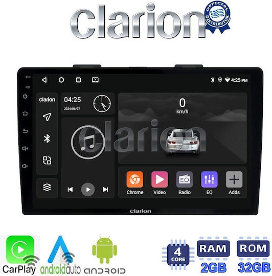Clarion Автомобилна Аудио Система (Блутут/USB/WiFi/GPS/Apple-Carplay/Android-Auto)