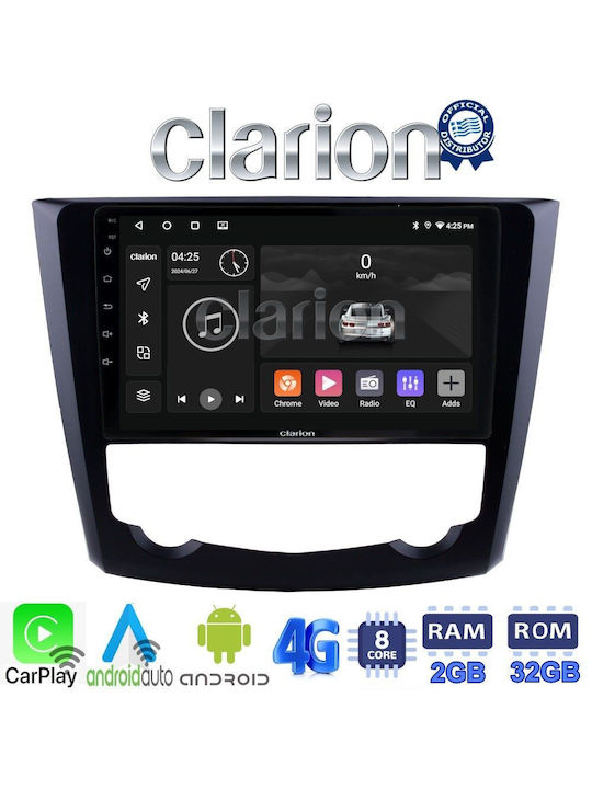 Clarion Car Audio System for Renault Kadjar 2015> (Bluetooth/USB/WiFi/GPS/Apple-Carplay/Android-Auto) with Touch Screen 9"