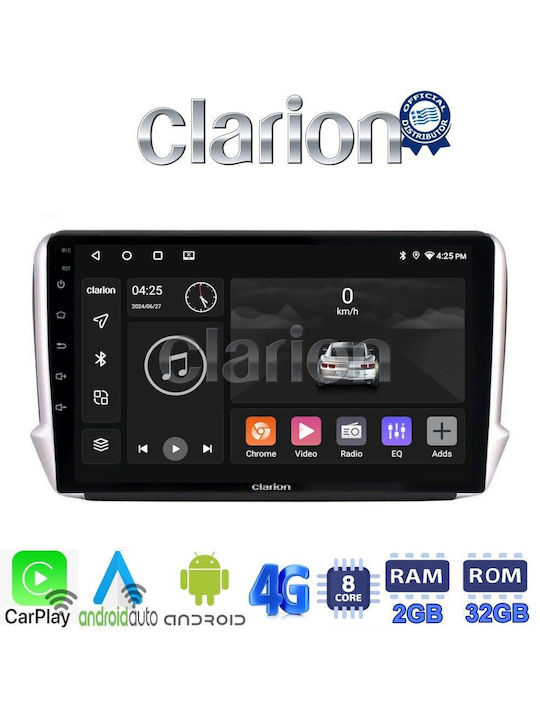 Clarion Car Audio System 2012> (Bluetooth/USB/WiFi/GPS/Apple-Carplay/Android-Auto) with Touch Screen 9"