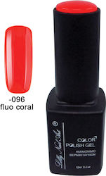 Lilly Nail Art Гел лак за нокти Fluo coral 12мл