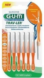 GUM Trav-ler Μεσοδόντια Βουρτσάκια 0.9mm Κίτριν...