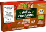 Natur Compagnie Βιολογικοί Κύβοι Μαγειρικής Βοδινό 96gr Συσκευασία των 8