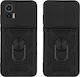 Sonique Campro Back Cover Silicone / Plastic Black (Motorola Edge 30 Neo 5G)