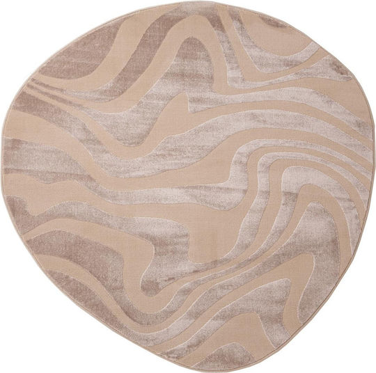 Royal Carpet Organic 265 Φ133cm Beige