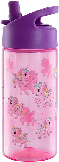 Unicorn Kinder Trinkflasche Einhörner 400ml (Verschiedene Designs oder Farben)