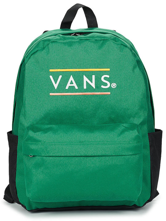 Vans School Bag Backpack Junior High-High School in Green color 42.5Liters