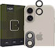 Hofi Camring Pro+ Camera Protection Tempered Glass Black for the Apple iPhone 16, iPhone 16 Plus