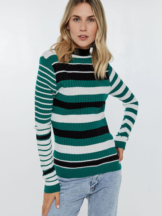 Women's Sweater Striped Cypress