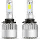 Lămpi Autoturismului HB4-9006 Canbus LED 4300K Alb natural 12-24V 72W 2buc