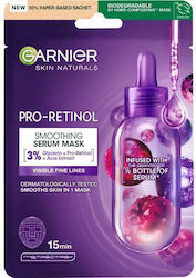 Garnier Naturals Pro-retinol Smoothing Serum Mask Μάσκα Προσώπου Garnier Naturals Pro-retinol Smoothing Serum Mask Μάσκα Προσώπου