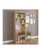 Bibliothek Neat Naturholzfarbe 60x30x180cm