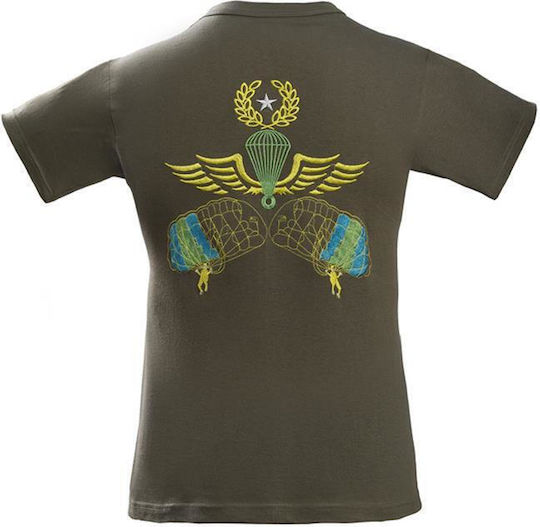 Survivors T-shirt За военни в Зелен цвят
