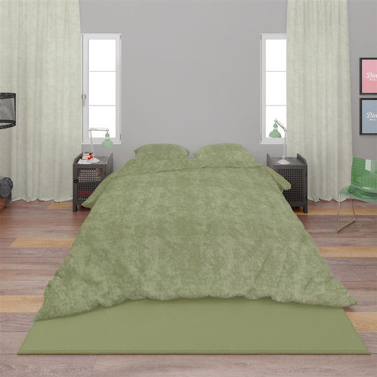 Dimcol Duvet Single 160x240cm Lime Green 300 GSMGsm