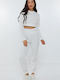 Jogginganzug white