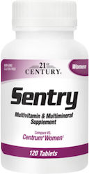 21st Century Sentry Мултивитамини и Мултиминерали за Жени, 120 таблетки