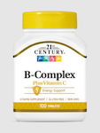 21st Century B Complex Plus Vitamina C B Complex 100 Tablete