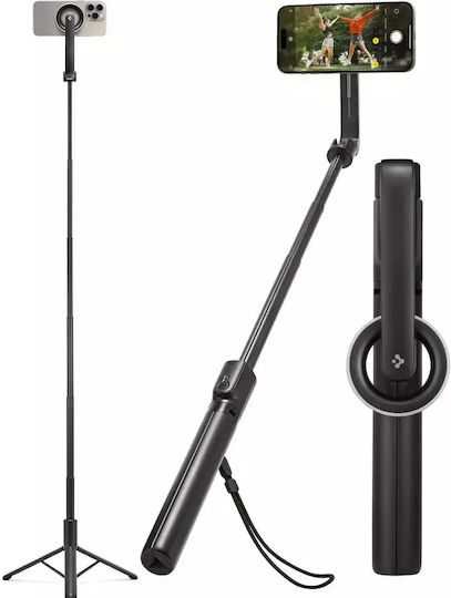 Spigen S580w Selfie Stick Cell Phone Tripod Bluetooth Black