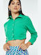 Women's Long Sleeve Shirt Green
