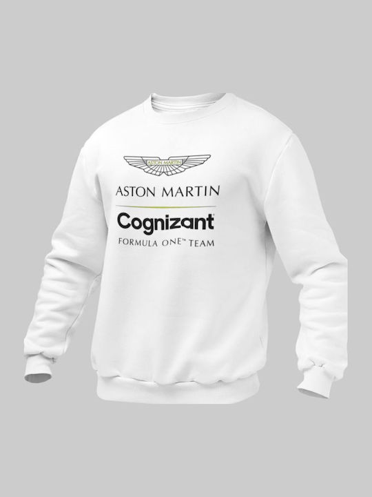 Fleece Kinder-Sweatshirt White