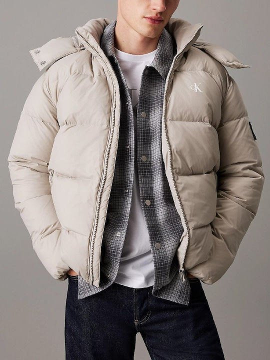 Calvin Klein Jacket Puffer Flint Gray J30J325946-PB3