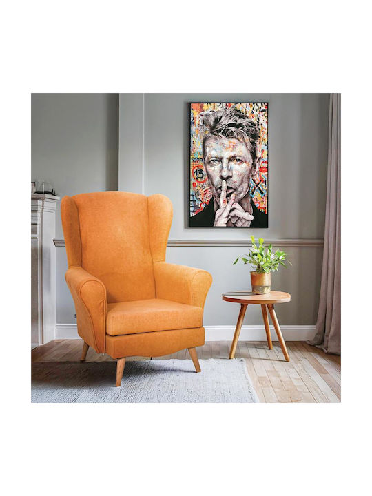 Fylliana David Bowie Πίνακας σε Καμβά 62x92cm