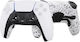 King Controller Модел 4 Безжичен Контролер Gamepad за PS5 Бял