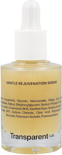 Transparent Lab Gentle Rejuvination Serum 30 Ml Ορός Αναζωογόνησης Μείωσης Ρυτίδων