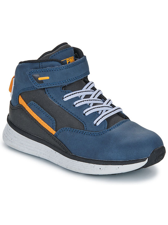 Primigi Kids Sneakers High with Scratch Blue