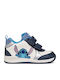 B Rishon Παιδικά Sneakers Ανατομικά με Σκρατς Navy Μπλε