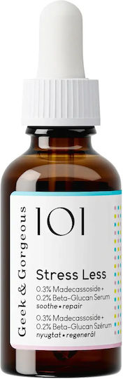 Geek & Gorgeous Stress Less Beta Glucan + Madecassoside 0.5% 30 Ml Ser Gel Tip B-glucan