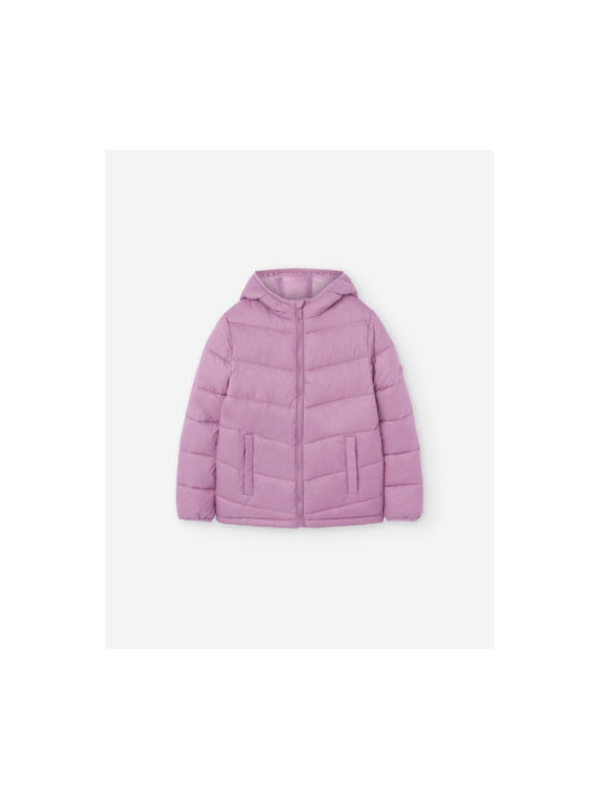 Losan Kids Quilted Jacket with Hood Light Purple