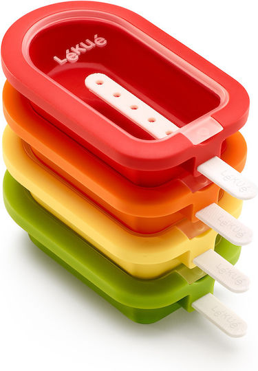 Lekue Ice Cream / Ice Lolly Mold 4 Pieces