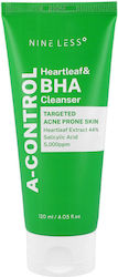 Nine Less A-control Heartleaf & BHA Cleanser 120 ml Cleansing Gel