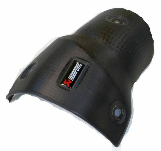 Akrapovic Motorrad Schutzkleidung Auspuffkappe Schwarz