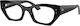 Ray Ban Plastic Eyeglass Frame Butterfly Black RB7330 8260