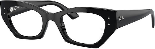 Ray Ban Plastic Eyeglass Frame Butterfly Black RB7330 8260