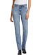 Damenjeans Mittelhohe Taille Light Blue