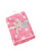 Soft Touch Pătură Pepinieră Swaddling pături Star Fleece Roz Pink 75x100cm